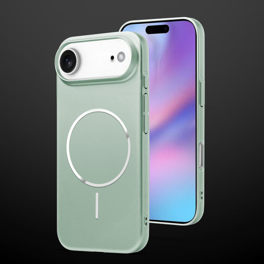 Slim Metallic Texture Wireless Charging MagSafe Case for Apple iPhone 17 Air