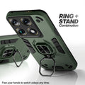 otorola Signature case with foldable ring stand for hands-free viewing in kickstand position