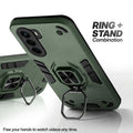 OnePlus Nord CE 6 Lite 5G case with foldable ring stand for hands-free viewing in kickstand position