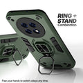 Oppo F31 Pro Plus 5G case with foldable ring stand for hands-free viewing in kickstand position