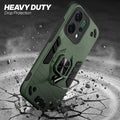 Oppo Reno 14 5G protective case illustrating impact drop protection with an impact-resistant frame.