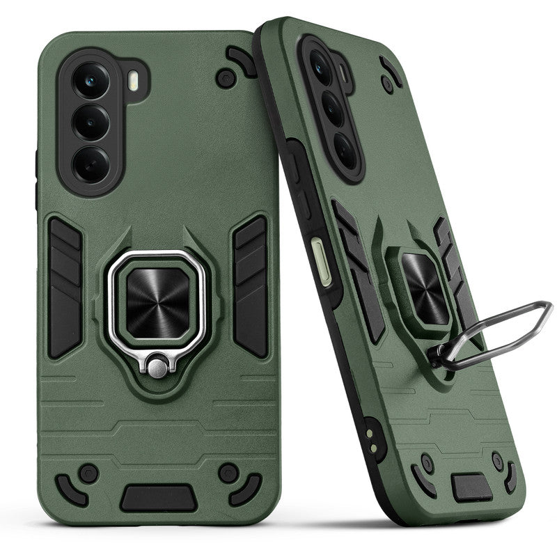 Back view of OnePlus Nord CE 6 Lite 5G case highlighting the built-in rotating metal ring holder