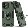 Back view of Oppo A6 Pro 5G case highlighting the built-in rotating metal ring holder