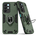 Back view of Realme Narzo 90x 5G case highlighting the built-in rotating metal ring holder