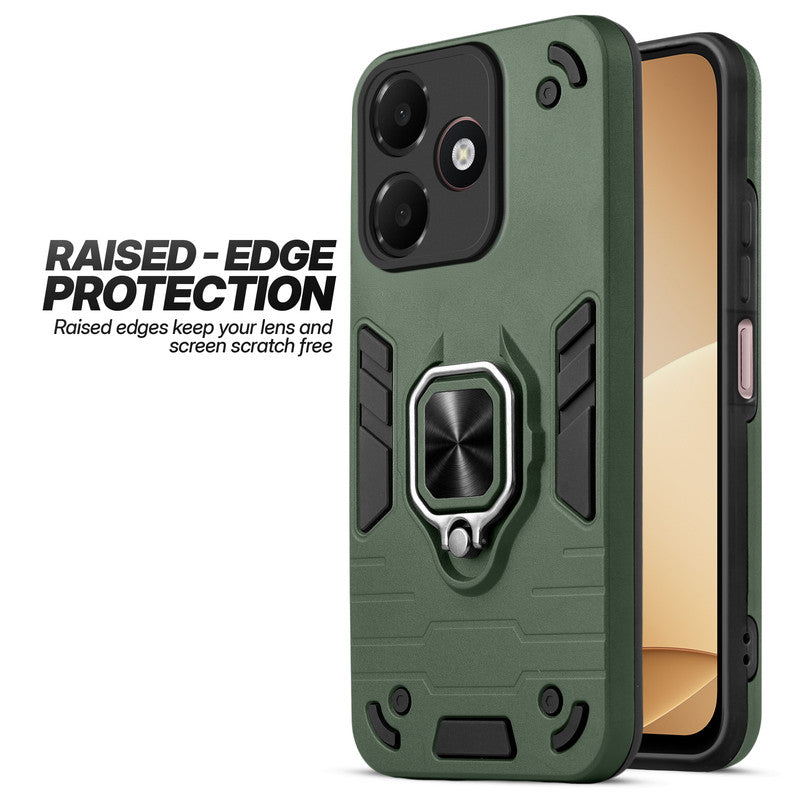 Oppo A6C 4G case showing raised edge protection for camera and screen