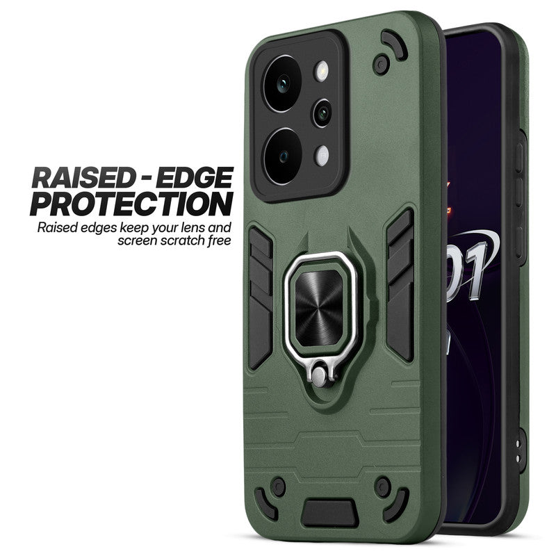 Realme P4 Power 5G case showing raised edge protection for camera and screen