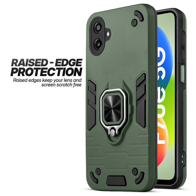 Samsung F70e 5G case showing raised edge protection for camera and screen