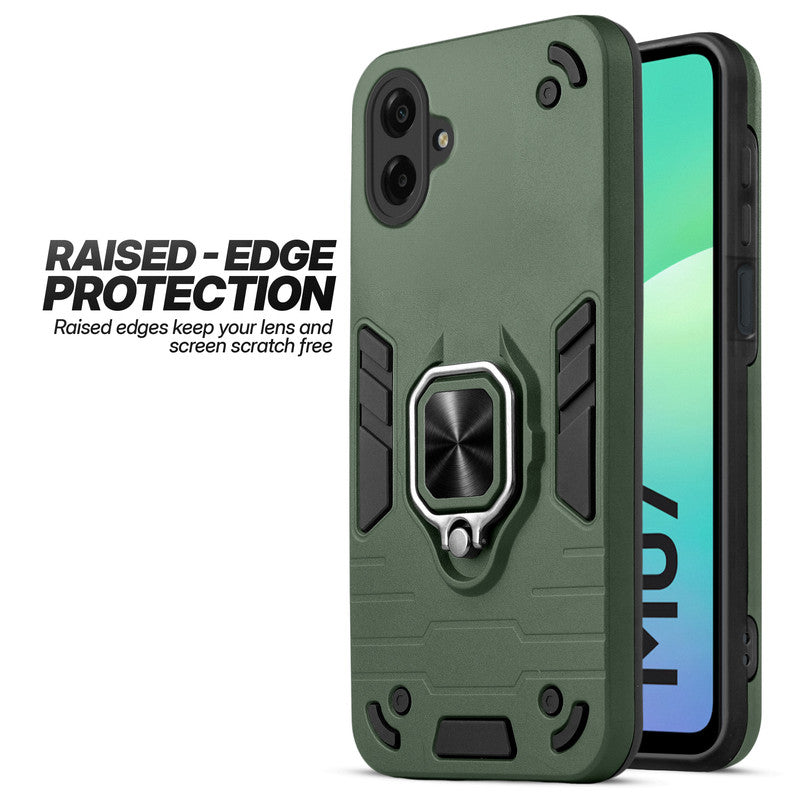 Samsung M07 case showing raised edge protection for camera and screen