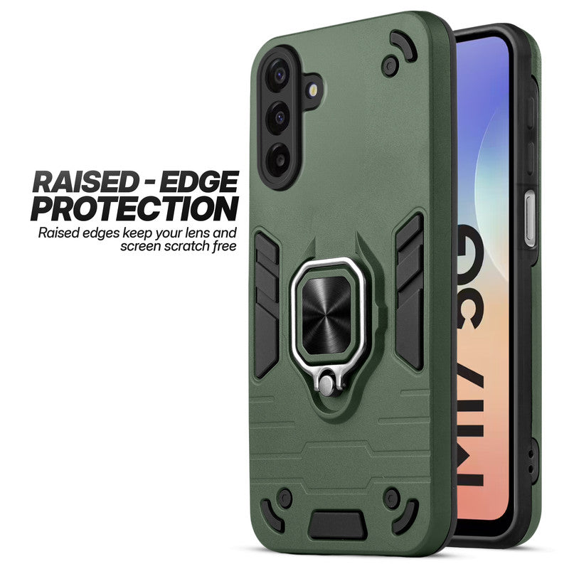 Samsung M17 5G case showing raised edge protection for camera and screen