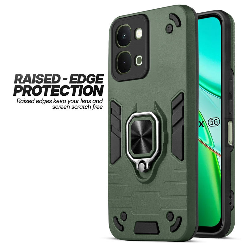 Vivo T5x 5G case showing raised edge protection for camera and screen