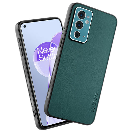 Unimore Leather Hard Case with Shiny Camera Protection For OnePlus 9RT
