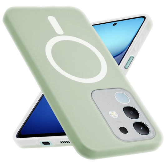 Classic Matte Silicone Back Case for iQOO Z10x 5G