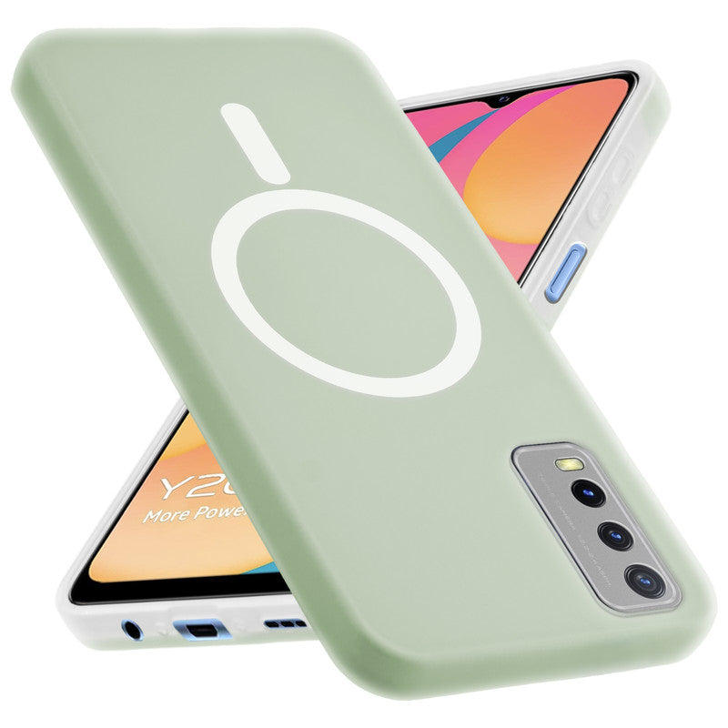 Classic Matte Silicone Back Case for Vivo Y20G