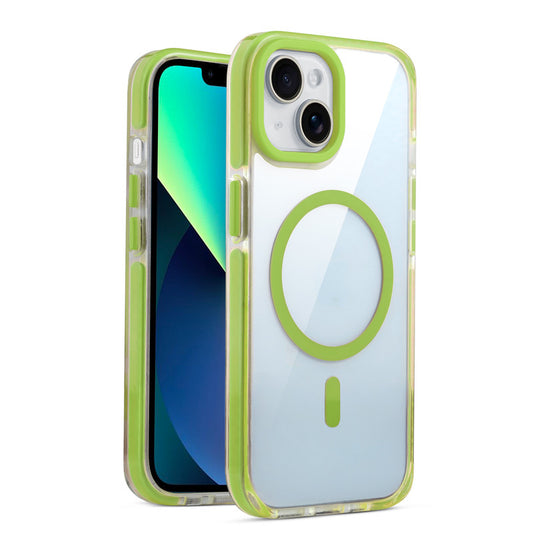 GripLine Frame Ultra-Slim Bumper with MagSafe Compatibility Phone Cover For Apple iPhone 13