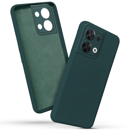 Premium Matte Silicone Back Cover for Oppo Reno 8 5G