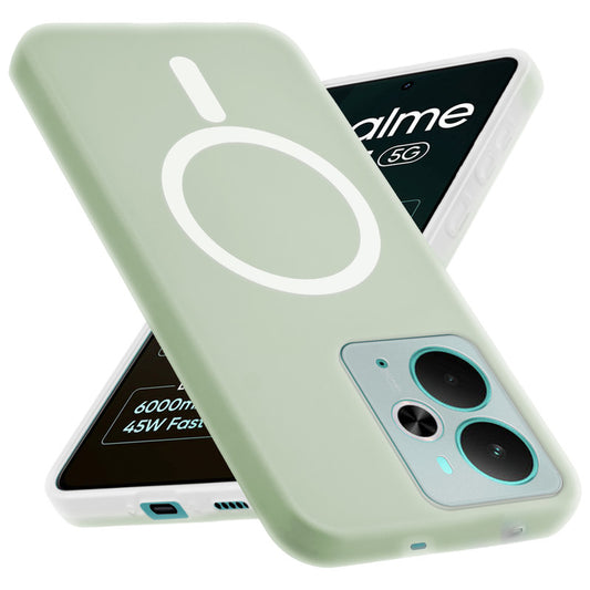 Classic Matte Silicone Back Case for Realme 14T 5G