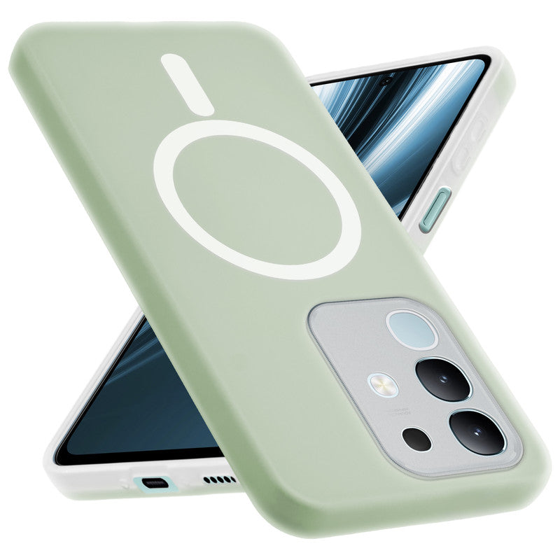 Classic Matte Silicone Back Case for Vivo T4x 5G