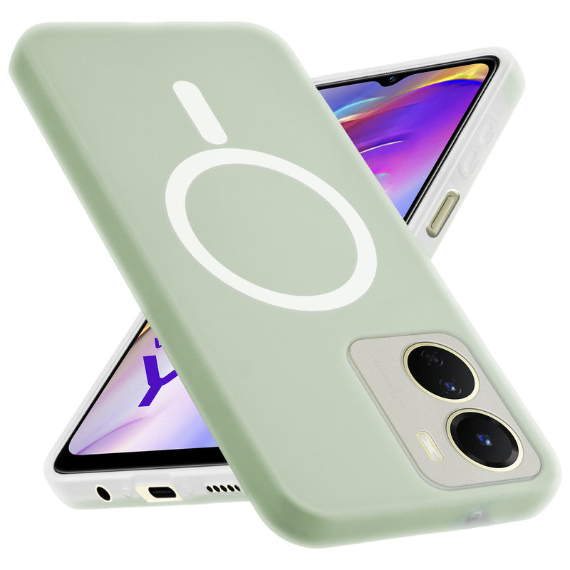 Classic Matte Silicone Back Case for Vivo Y16