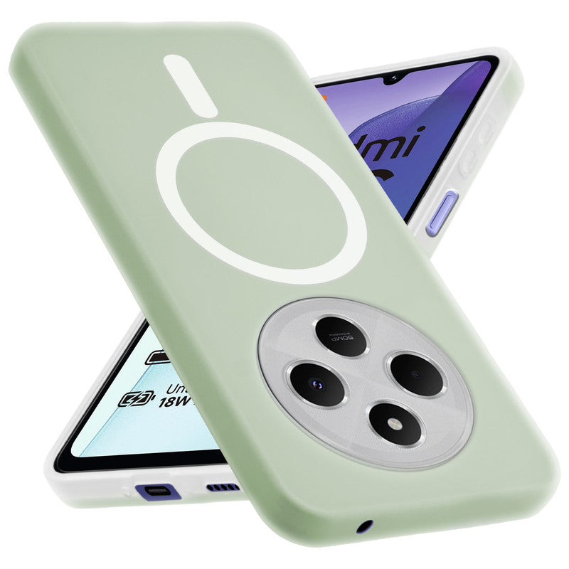 Classic Matte Silicone Back Case for Redmi 14C 5G