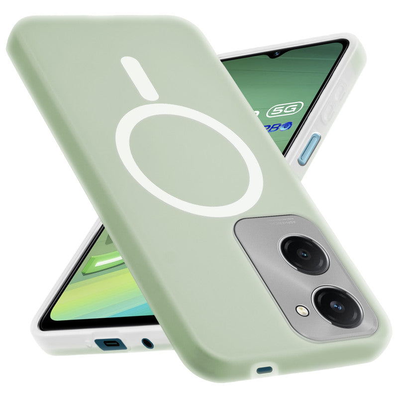 Classic Matte Silicone Back Case for Vivo T3 Lite 5G