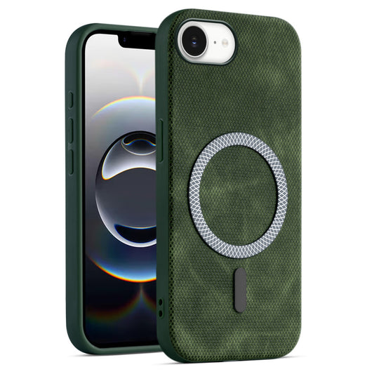 Rugged Vintage Look Back Case For Apple iPhone 16e With Magnetic Charging Compatible with MagSafe