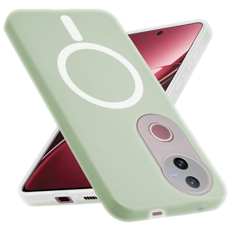 Classic Matte Silicone Back Case for Vivo T4R 5G