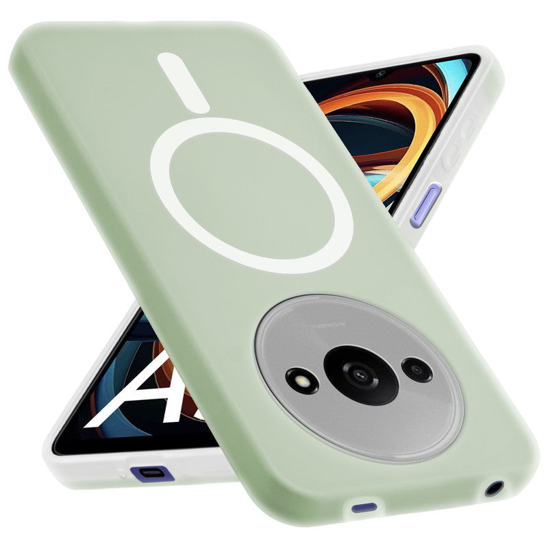 Classic Matte Silicone Back Case for Redmi A3 2024