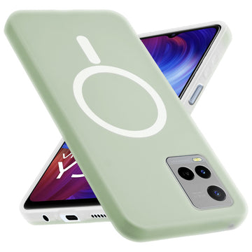 Classic Matte Silicone Back Case for Vivo Y33S
