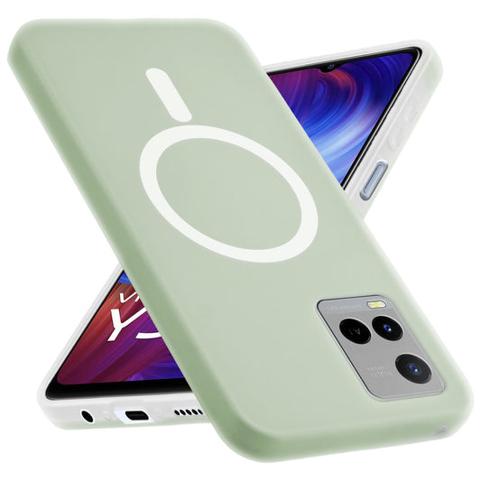 Classic Matte Silicone Back Case for Vivo Y33S