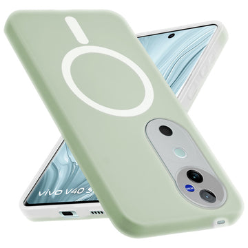 Classic Matte Silicone Back Case for Vivo V40 Pro 5G
