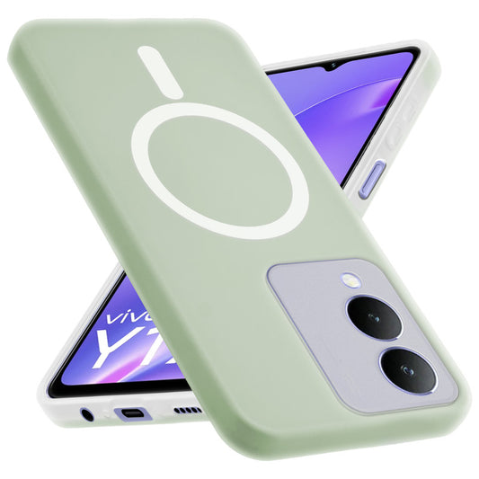 Classic Matte Silicone Back Case for Vivo Y17s