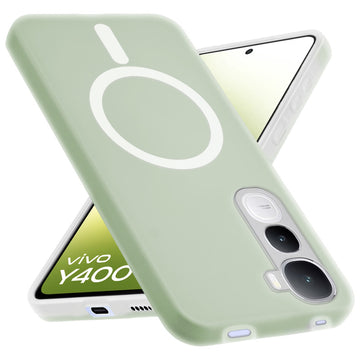 Classic Matte Silicone Back Case for Vivo Y400 5G