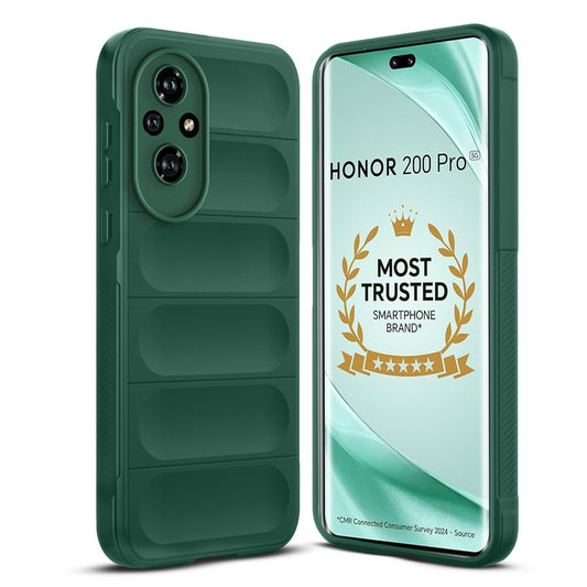 Premium Liquid Silicone Comfort Grip Case for Honor 200 Pro 5G with Soft Touch Matte TPU