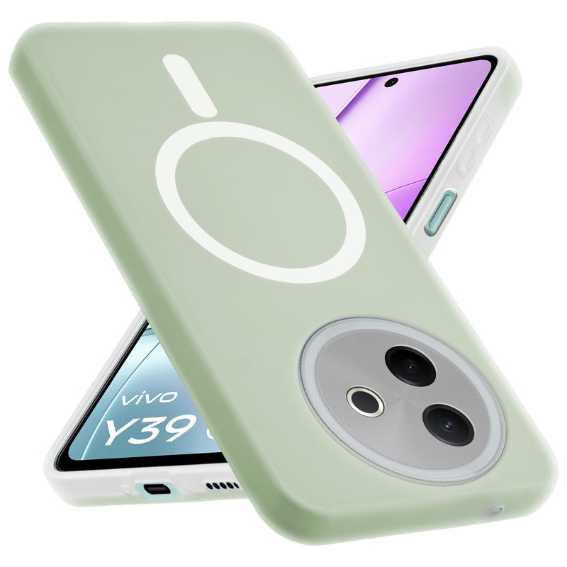 Classic Matte Silicone Back Case for Vivo Y39 5G