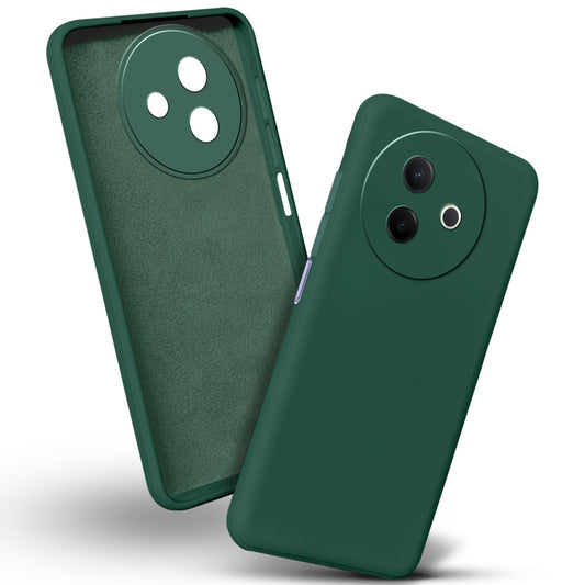 Premium Matte Silicone Back Cover for Vivo Y39 5G With Micro-Fiber Linning