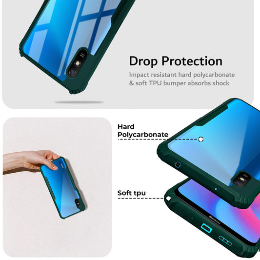 Premium Acrylic Transparent Back Cover for Redmi 9A