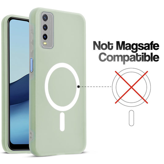 Classic Matte Silicone Back Case for Vivo Y20A