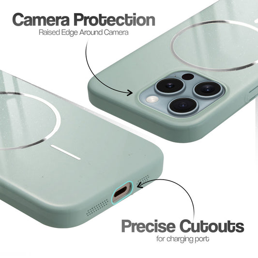 Apple iPhone 15 Pro Polished Titanium Hard Case