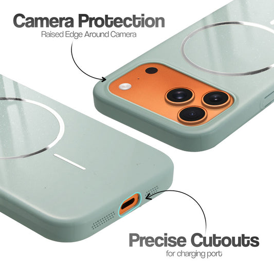 Apple iphone 17 Pro Max Polished Titanium Hard Case