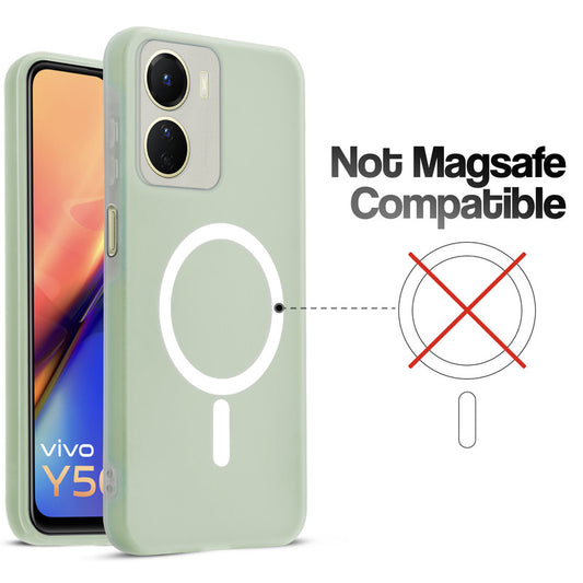 Classic Matte Silicone Back Case for Vivo Y56 5G