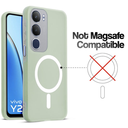 Classic Matte Silicone Back Case for Vivo Y29 5G