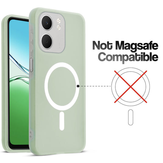 Classic Matte Silicone Back Case for Oppo A5x 5G