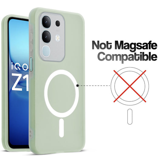 Classic Matte Silicone Back Case for iQOO Z10x 5G