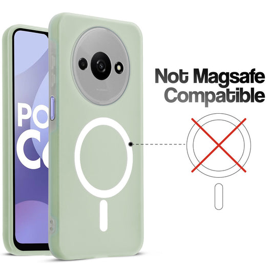 Classic Matte Silicone Back Case for Poco C61