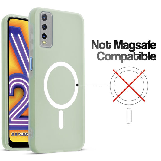 Classic Matte Silicone Back Case for Vivo Y20