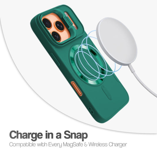 Flex Camera Ring Stand Case For Apple iphone 17 Pro Max