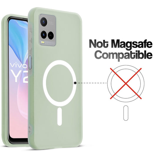 Classic Matte Silicone Back Case for Vivo Y21A