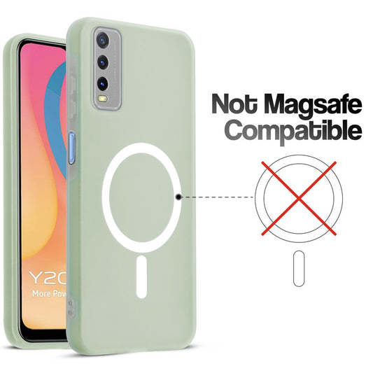 Classic Matte Silicone Back Case for Vivo Y20G