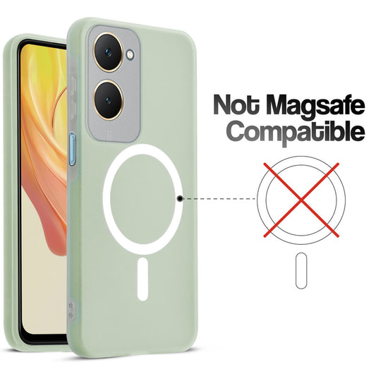 Classic Matte Silicone Back Case for Vivo Y18e