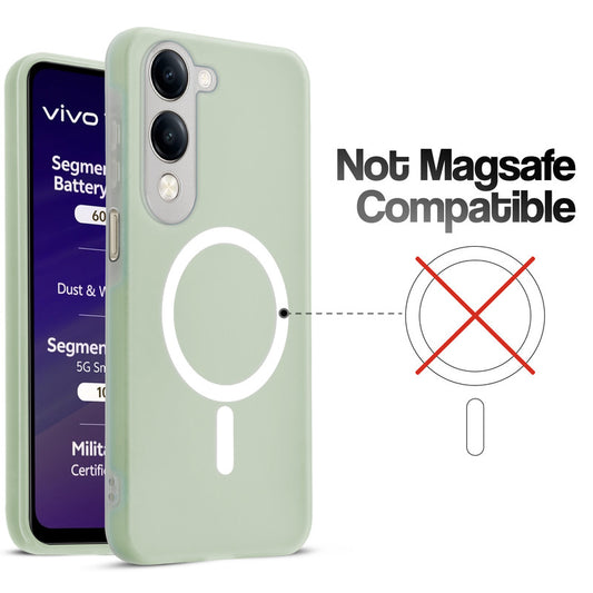 Classic Matte Silicone Back Case for Vivo T4 Lite 5G